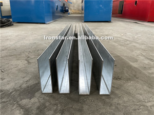 Ironstar Hot Bán <span class=keywords><strong>U</strong></span> kênh hướng dẫn đường sắt máy làm <span class=keywords><strong>U</strong></span> xà gồ cuộn tạo thành máy cho giá tốt - Product Image 6
