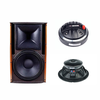 Haut-parleurs de moniteur de Studio professionnels Système de réseau de ligne de boîte de haut-parleur de Concert coaxial unique de 12 pouces