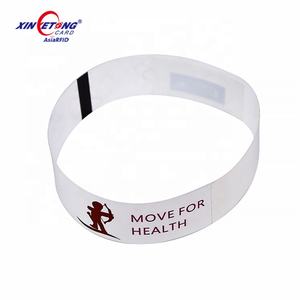 Pulsera RFID de papel desechable con logotipo personalizado - Product Image 6