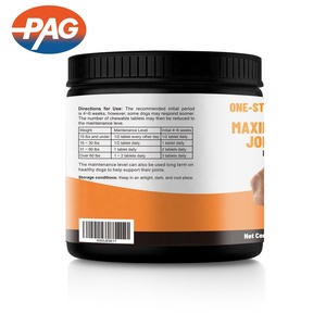 Suplemento de cadera personalizado para perros, botella de Mascota de alta calidad, suplemento de cadera y articulación para perros, glucosamina Plus tabletas - Product Image 3