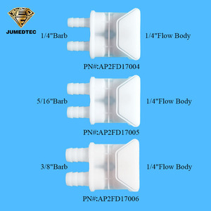 Conjunto de Acoplamiento Rápido de Plástico POM de Doble Orificio y Válvula de Cierre Recta de la Serie AP de JU Collection, 6.0-10.0mm - Product Image 4