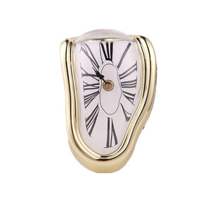Orologio di fusione creativo decorazione della casa regalo surrealista orologi in stile <span class=keywords><strong>Salvador</strong></span> Dali orologio da parete distorto surreale decorazione orologio - Product Image 5