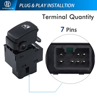 Sorgo 93580-2E000 93580-1C000 93580-2B000 7 pines Control de interruptor de ventana eléctrica para Hyundai Tucson 2005-2010