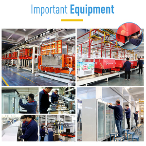 Lüfter kühlsystem <span class=keywords><strong>3</strong></span> Schichten quadratische Kuchen vitrine - Product Image 4