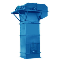 Elevatore di secchio del silo del cemento con le specifiche complete, trasportatore della benna della particella della polvere, elevatore verticale