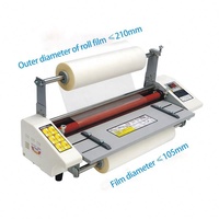 Machine à plastifier de bureau électrique automatique pour film thermique double face A2/A3/A4 équipement de service à chaud et à froid