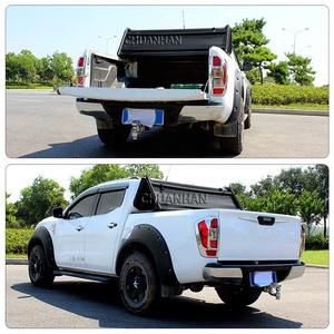 Cubierta de lona retráctil eléctrica Benext Soft Trifold para camionetas DMAX, Mazda BT-50, Navara, Isuzu, GMC NP300 - Product Image 3