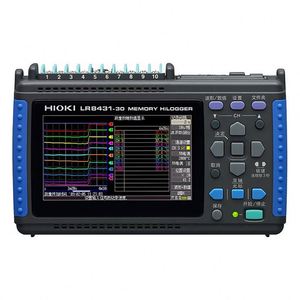 HIOKI MEMORY HiLOGGER LR8431 con Pantalla LCD a Color WQVGA-TFT de 4.3 Pulgadas, Soporte Personalizado OBM, Intervalos de Grabación de 1 Hora, 1 Año de Garantía - Product Image 2