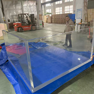 Kwalitatief hoogwaardig transparant op maat gemaakt zoutwateraquarium voor zeevissen, <span class=keywords><strong>50</strong></span> <span class=keywords><strong>gallon</strong></span>, te koop - Product Image 6