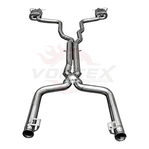 Sistema de Escape Catback con Válvulas de Acero Inoxidable Vortex para Mercedes AMG W213 E63 E63S 4.0T con Tubos de Escape Cuádruples Cromados - Product Image 6