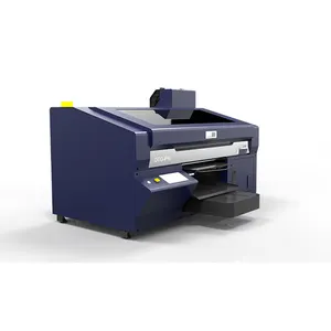 Langsung ke mesin cetak kaus tekstil stasiun ganda kain Digital garmen Printer Dtg ukuran A2 A3