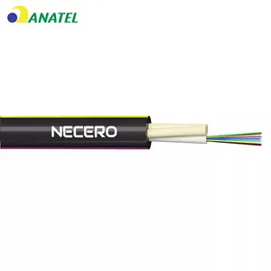 Anatel Oem กลางแจ้งในร่มลดลง Fttp เคเบิ้ล G652 G655หลายแกน Asu สาย Pe สายเคเบิลใยแก้วนำแสง Ftth