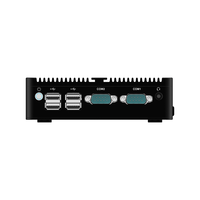 Computadora Compacta Integrada, Doble LAN, USB, COM, HD, VGA, WiFi, 4G Opcional, para Control de Máquinas, Compatible con Windows y Linux, Mini PC Integrada