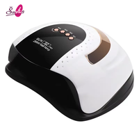 Lampe à ongles électrique UV LED professionnelle portable 268W haute puissance Sun S2 Pro pour le séchage du vernis gel, avec logo, pour salon de manucure