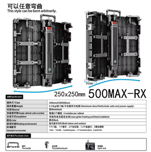 Foldable Curved LED Display P2.976 DG Series Bendable LED Screen for Stage Event Rental - Product Image 3