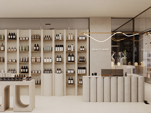 Aménagements de magasin de cosmétiques sur mesure, comptoirs d'exposition modernes pour salons de beauté, mobilier de vente au détail, design d'intérieur - Product Image 6