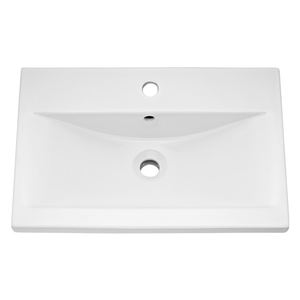 <span class=keywords><strong>Lave</strong></span>-toilette secteur salle de douche articles sanitaires ensemble d'évier de vanité carré en céramique lavabo tasse comptoir évier simple salle de bain - Product Image 6