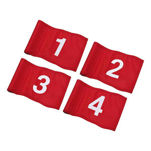 Bandera de <span class=keywords><strong>Golf</strong></span> Personalizada de Poliéster de Doble Cara, Bandera de Hoyos de <span class=keywords><strong>Golf</strong></span> Personalizada - Product Image 1