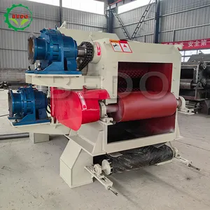 Industrial Forced Feed Comprehensive Wood Crusher And Miller Machine For Sawdust Machine Powder Chipper Mill Shaving Machine