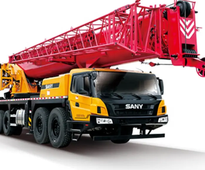 Famosa marca SANY 125 TON Grúas usadas en venta de liquidación Gran estado con accesorios de grúa gratis - Product Image 1
