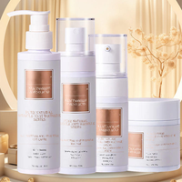Ensemble de soins de la peau au collagène d'antilope et à l'eau de riz biologique, crème éclaircissante anti-rides pour le visage, formulée avec de l'acide hyaluronique et des ingrédients à base de plantes