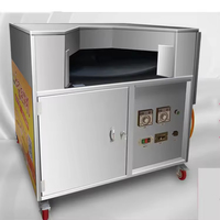 Four de cuisson automatique pour pain pita et gâteau de blé à chauffage au gaz haute performance pour la cuisine à domicile