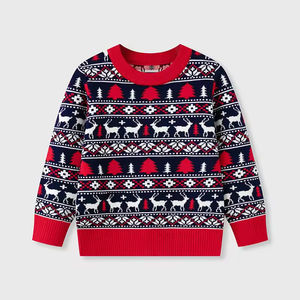 <b>Christmas</b> Dinosaur Pattern 100% Cotton Eco-Friendly Pullover <b>Sweaters</b> for <b>Women</b> and Men - Product Image 1
