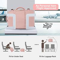 Sac à dos de voyage léger pour femmes Port de charge USB étanche sac à dos décontracté pour collège/travail vol sacs à dos pour ordinateur portable
