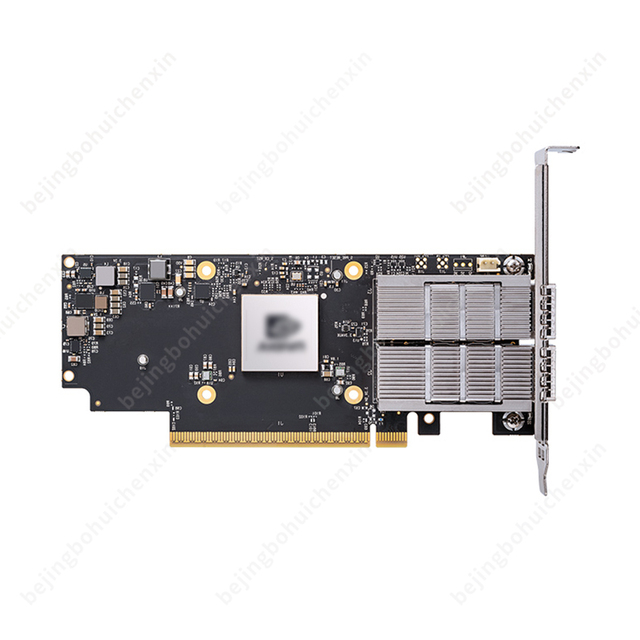900-9X7AH-0078-DTZ MCX755106AS-HEAT ConnectX-7 HHHL Adapter Card, 200GbE (default Mode) / NDR200 IB, Dual-port QSFP112,