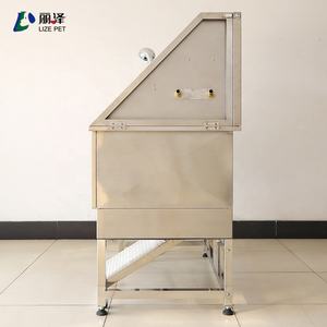 Baignoire pour animaux de compagnie LIZE PET, en acier inoxydable, pour chat et <span class=keywords><strong>chien</strong></span>, piscine, <span class=keywords><strong>spa</strong></span> imperméable - Product Image 4