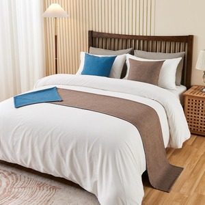 <span class=keywords><strong>Lenzuola</strong></span> Classiche di Lusso per Hotel, Misura Queen, 100% Poliestere, 300TC, Ecologiche, Non Tossiche, Durevoli, Per Tutte le Stagioni, <span class=keywords><strong>Outlet</strong></span> di Fabbrica - Product Image 5