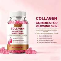 Suplemen Pemutih Kulit & Anti-Penuaan Vitamin E & Kolagen Bebas Gula Label Pribadi OEM/ODM untuk Dewasa