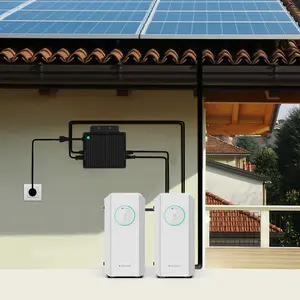 Donnergy Balcony Solar Station Energy Storage System Micro All In 1 Solutions Solar Power System For Home-use With 800w Invert
