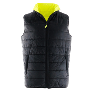 Gilet de sécurité réfléchissant professionnel pour la construction, gilet de sécurité réversible bicolore de haute visibilité avec bandes réfléchissantes - Product Image 5