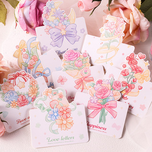 Vente en gros d'usine, bouquet personnalisé pour la Saint-Valentin, petit bouquet romantique, carte de vœux imprimée en couleur - Product Image 2