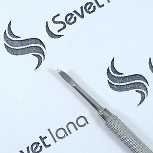 Pousse-cuticules en acier inoxydable personnalisé avec logo, fabriqué au Pakistan, design double extrémité, double usage, réutilisable, SEVETLANA INDUSTRY - Product Image 4