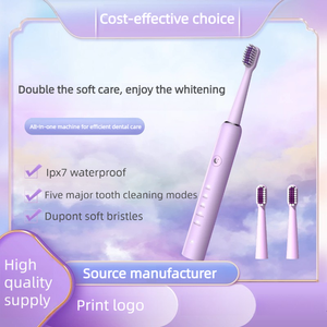 <span class=keywords><strong>Brosse</strong></span> à dents électrique <span class=keywords><strong>pour</strong></span> dents et gencives sensibles, mode soin des gencives, poils doux, personnalisation intelligente, utilisation à domicile et en voyage - Product Image 3