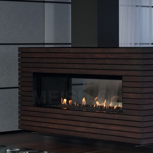 Chimenea de Gas Moderna Personalizable MEISU.CH con Sensor, Calentador <span class=keywords><strong>y</strong></span> Horno con <span class=keywords><strong>Conductos</strong></span> - Product Image 2