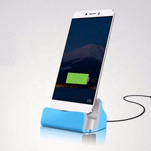 Pengisi Daya Desktop Fast Charge Sync Cradle untuk Samsung Galaxy S10 Xiaomi USB Type <span class=keywords><strong>C</strong></span> Dock Station Charging Holder <span class=keywords><strong>Base</strong></span> - Product Image 4