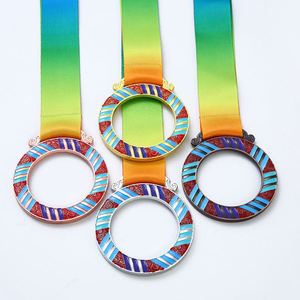 Medallas Giratorias Personalizadas Promocionales con Logotipo Impreso para Maratón y Carreras - Product Image 3