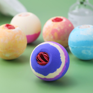 Bombas de Baño Veganas Orgánicas Naturales Hechas a Mano al por Mayor con Pétalos de Rosa, Sal de Soda, Caja de Regalo y Forma Personalizada - Más Vendidas - Product Image 5