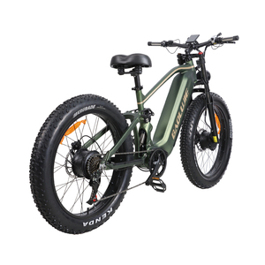 Bicicleta Eléctrica Profesional de Montaña con Suspensión Completa de 3000W, Llantas Gruesas de 26 Pulgadas, Serie Snow, para Adultos P2 P2-LV, Cuadro de Aluminio - Product Image 1