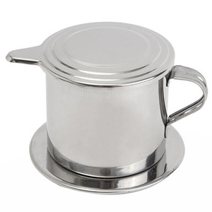 Set Da 2 Caffettiere Vietnamite Phin In Acciaio Inossidabile, Misura 3.3x2.5 Pollici (8.4x6.4 Cm), Riutilizzabili E Lavabili In Lavastoviglie, Per Caffè Forte E Autentico