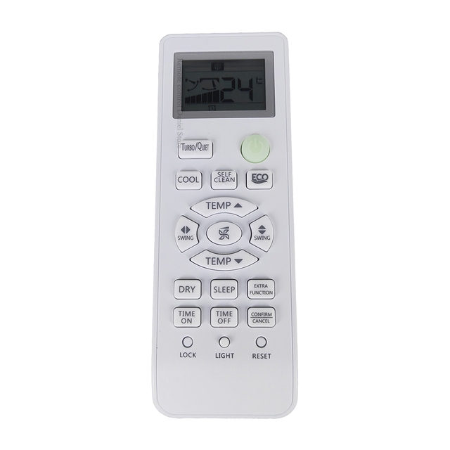 Haierr LCD Air Conditioner Remote Control New 0010401715HC 0010401715BW 0010401715P with Waterproof Function Rolling Fixed Code