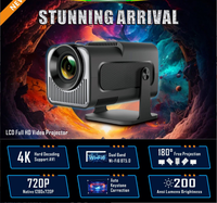 Usine directe nouveau HY320 Mini 720p 4K Ultra HD projecteur de cinéma maison à courte portée Projection murale