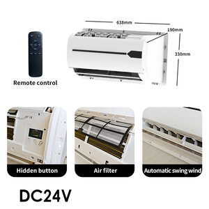 Im lặng RV xe biển bãi đậu xe điều hòa không khí dưới băng ghế dự bị AC 12Volt 24V bãi đậu xe mát tự động bãi đậu xe điều hòa không khí hệ thống - Product Image 2