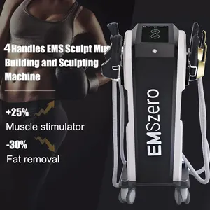 Pro Ems 0 Emslim Rf 4 Handles Ems Professional Muscle Stimulator Em Body Sculpting Machine With Pelvic Floor