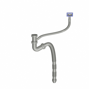 <span class=keywords><strong>Kit</strong></span> de Tubería de Desagüe para <span class=keywords><strong>Fregadero</strong></span> de Cocina de 50 mm, Venta Caliente en Pakistán e India, con Tubería de Desagüe Tubular Expandible - Product Image 1