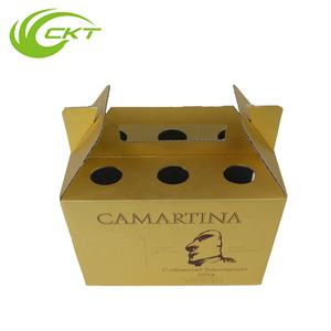 Özel logo baskı karton bira şişesi karton bier taşıyıcı 3 şişe - Product Image 5