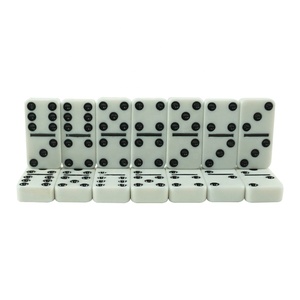 Professional Custom 4010 Double 6 White Domino 28pcs Withpacking in Black Pvc Box with <strong>for</strong> <strong>Table</strong> <strong>Board</strong> <strong>Game</strong> - Product Image 6